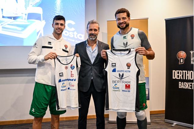 Supercoppa 2023: Costa Crociere e Derthona Basket annunciano una partnership sempre più forte